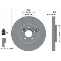 PAGID 56418NC Remschijf