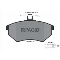 PAGID T5050N Remblokken