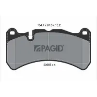PAGID T1998N Remblokken