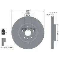 PAGID 54871NC Remschijf