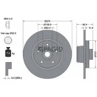 PAGID 56294NC Remschijf