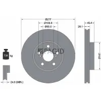 PAGID 54355NC Remschijf