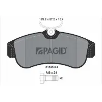 PAGID T5063N Remblokken