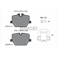 PAGID T2347N Remblokken