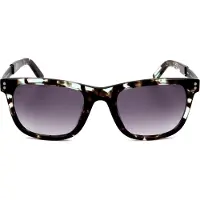 Rodenstock Unisex Zonnebril - - RR322 - Blauw Havana/Donkere Gun - UV400 - Vierkante kunststof montuur