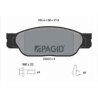 PAGID T5132N Remblokken