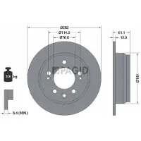PAGID 54617NC Remschijf