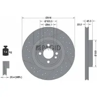 PAGID 55791NC Remschijf