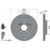 PAGID 54844NC Remschijf