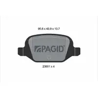 PAGID T1260N Remblokken