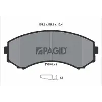 PAGID T1250N Remblokken