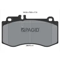 PAGID T1897N Remblokken