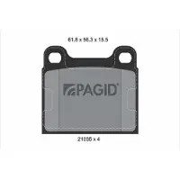 PAGID T4114N Remblokken