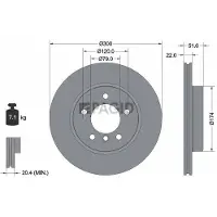 PAGID 50448NHC Remschijf