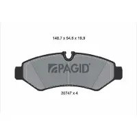 PAGID T4184N Remblokken