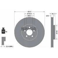 PAGID 56064NC Remschijf
