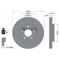 PAGID 54160NHC Remschijf