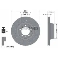 PAGID 54535NHC Remschijf