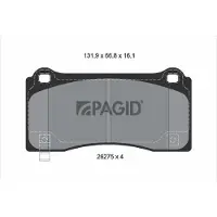 PAGID T2898N Remblokken