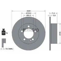 PAGID 55288N Remschijf