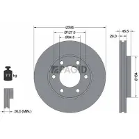 PAGID 54130N Remschijf