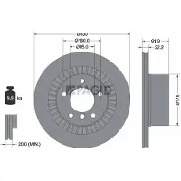 PAGID 55619NC Remschijf