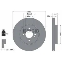PAGID 54579NC Remschijf