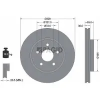 PAGID 54845NC Remschijf
