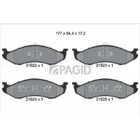 PAGID T1132N Remblokken