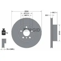 PAGID 56270NHC Remschijf