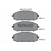 PAGID T1370N Remblokken