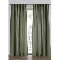 Bonprix Onderhoudsvriendelijke gordijnen van microvezel (2 stuks) maat h/b: 265/140 cm