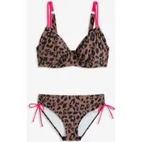 Bonprix Beugel bikini met strikkoordjes (2-dlg. set) maat 42 (80)