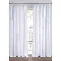 Bonprix Onderhoudsvriendelijke gordijnen met gerecycled polyester (2 stuks) maat H/B: 225/140 cm