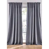 Bonprix Onderhoudsvriendelijke gordijnen van microvezel (2 stuks) maat h/b: 265/140 cm
