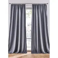 Bonprix Onderhoudsvriendelijke gordijnen met gerecycled polyester (2 stuks) maat H/B: 245/140 cm