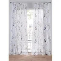 Bonprix Gordijn van lichte voile, ook in extra lang (1 stuk) maat h/b: 225/144 cm
