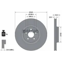 PAGID 56178NC Remschijf