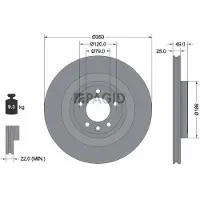 PAGID 55784NC Remschijf