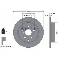 PAGID 56142NC Remschijf