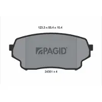 PAGID T1590N Remblokken