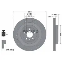 PAGID 56079NHC Remschijf
