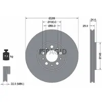 PAGID 50315NHC Remschijf