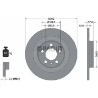 PAGID 56047NC Remschijf