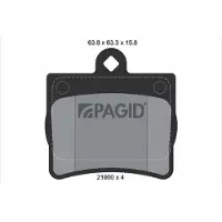 PAGID T1139N Remblokken