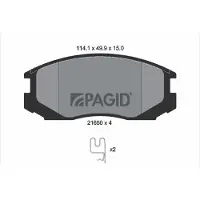 PAGID T3109N Remblokken