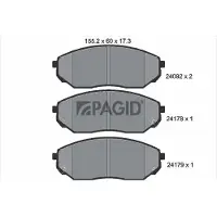 PAGID T1508N Remblokken