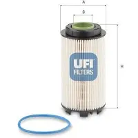 Ufi 26.148.01 Brandstoffilter