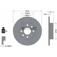 PAGID 50362NC Remschijf