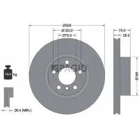 PAGID 55571NHC Remschijf